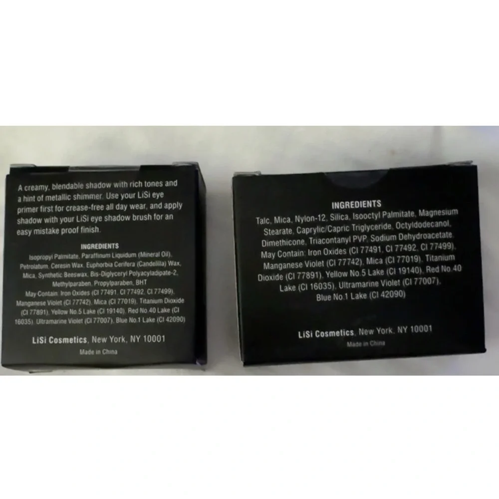 LiSi Cosmetics Silky Eyes Quartz & Satin Eyes Chilli Powder Duo Y2K Makeup